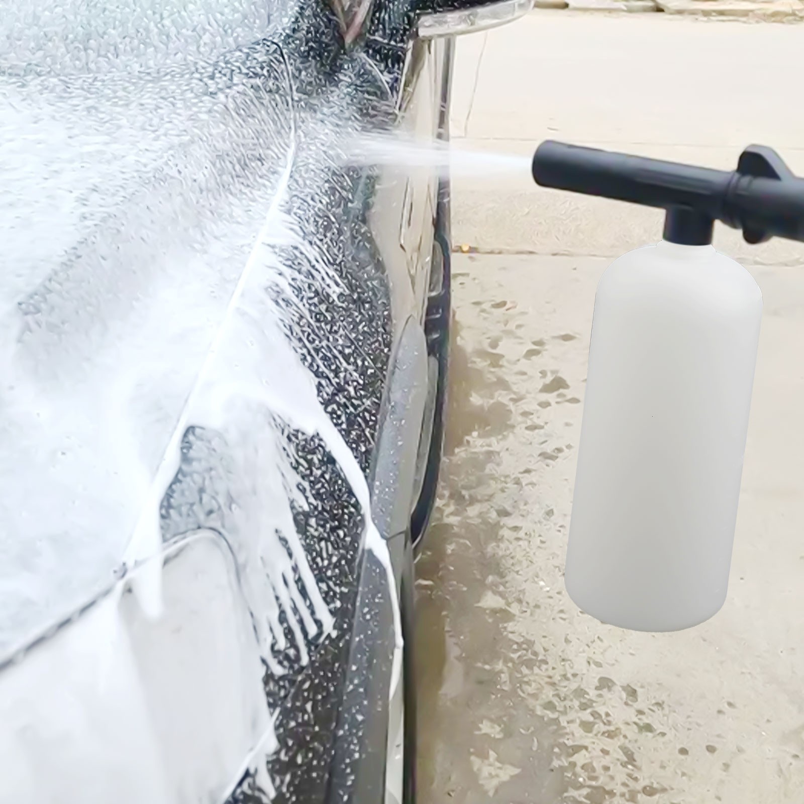 1L Foam Bottle Plastic Replacement Snow for LANCE 2000-5000 psi Soap shampoo