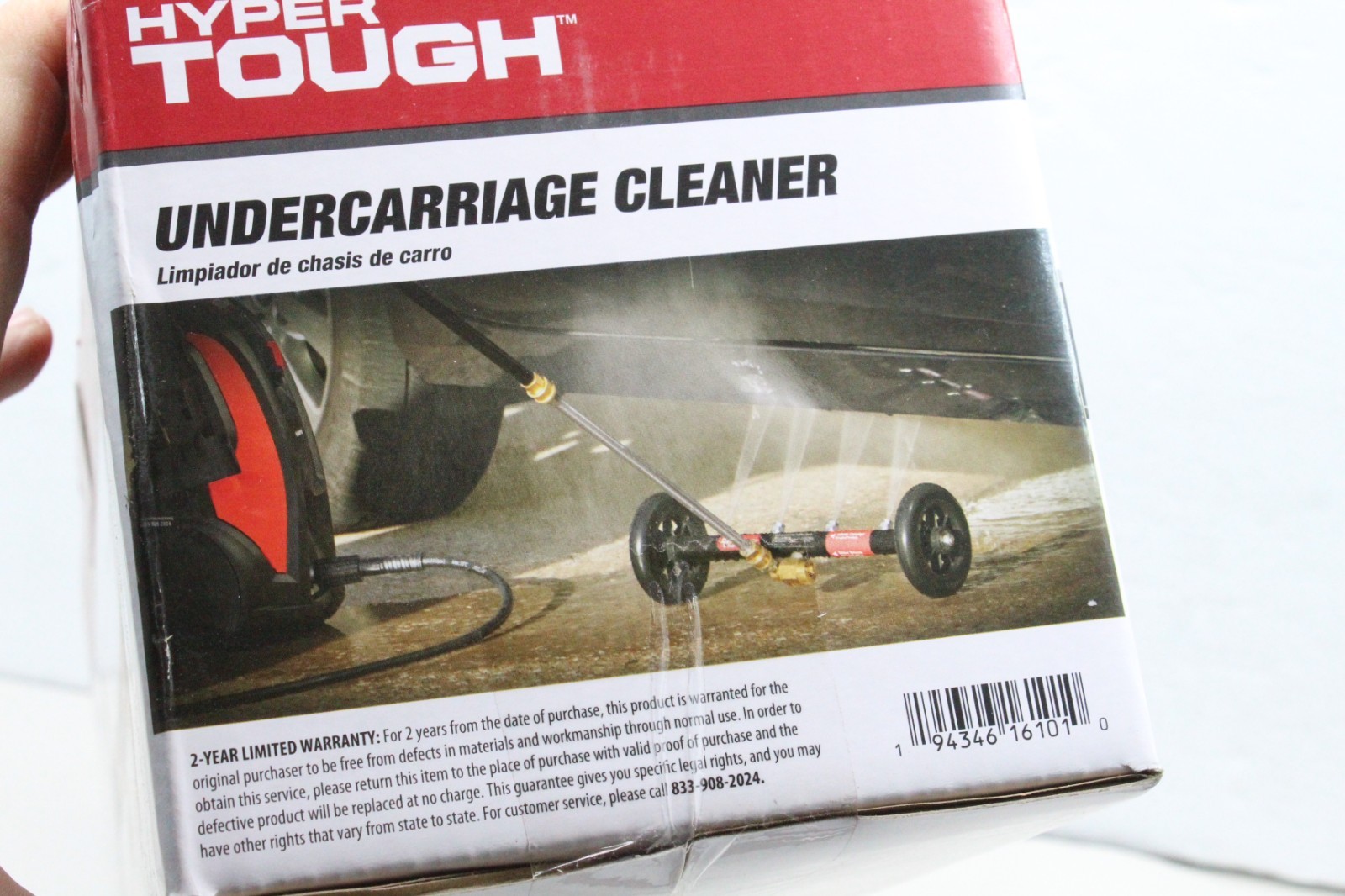 Hyper Tough Undercarriage Cleaner Pressure Washer Attachment, With Wand