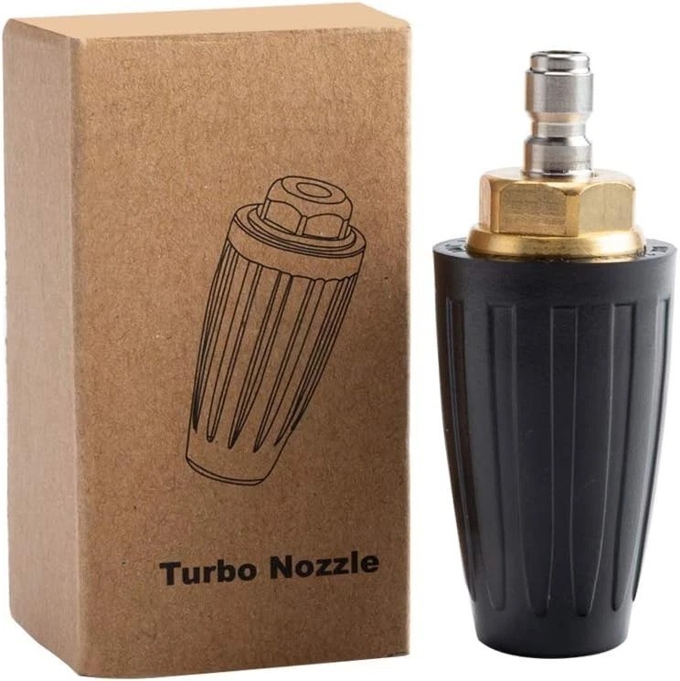 Stainless Steel Pressure Washer Turbo Nozzle 4.0 GPM for Heavy-Duty Cleaning