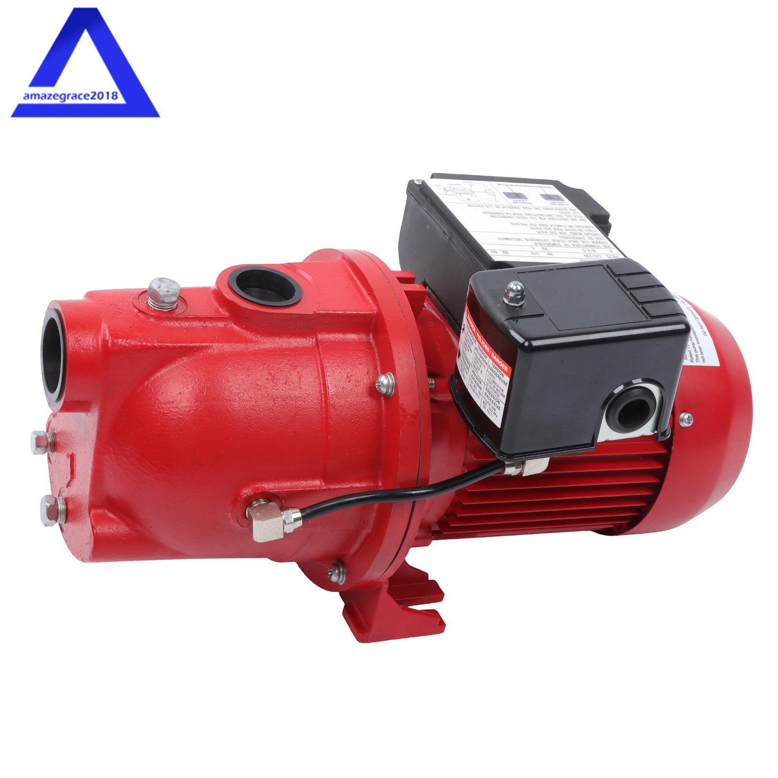 3/4 HP, 13 GPM Dual 115/230v Cast Iron Shallow Well Jet Pump, 97080701