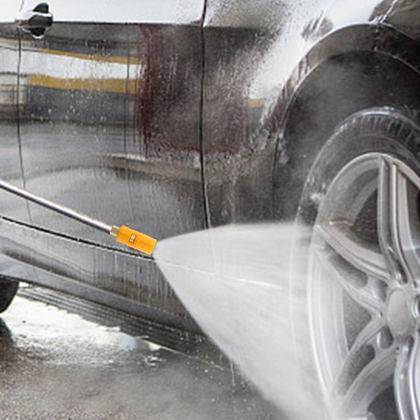Easy to Use Adjustable Nozzle for Car Washing and General Purpose Cleaning