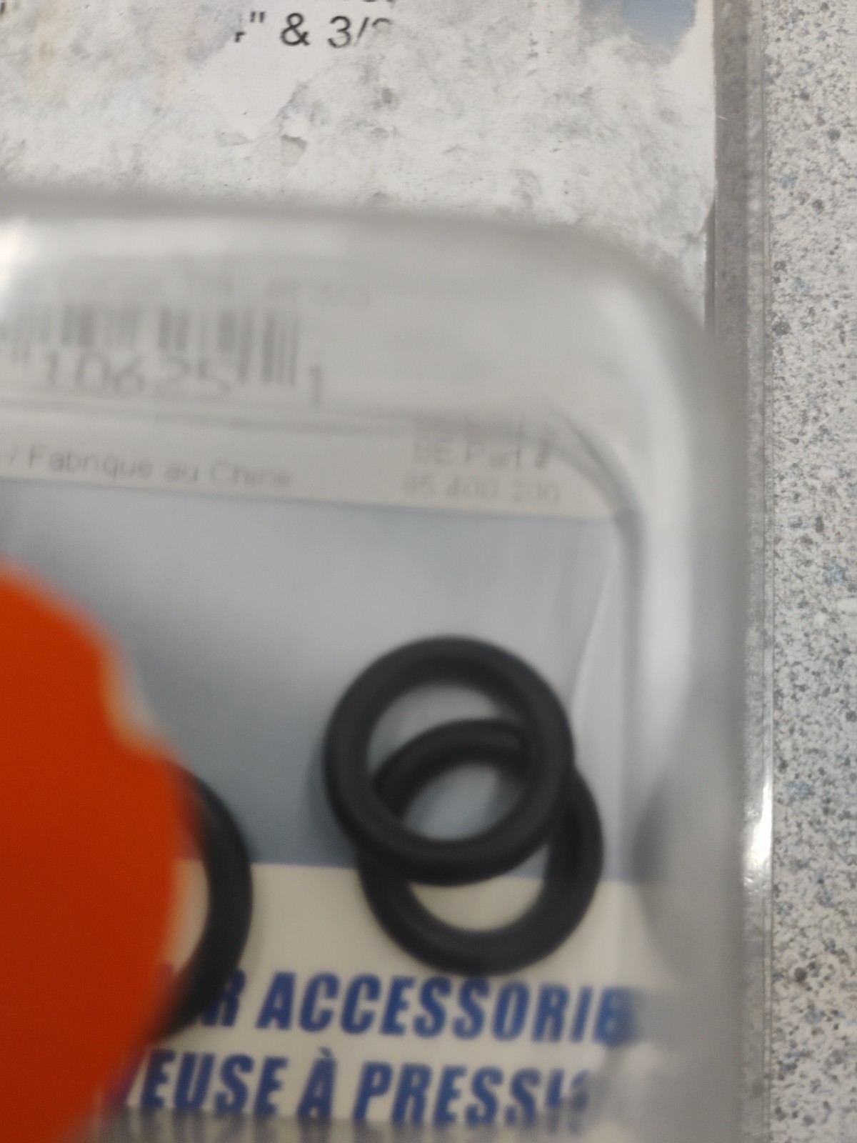 B E Pressure Washer Accessories O-rings 3/8 In Six Pieces