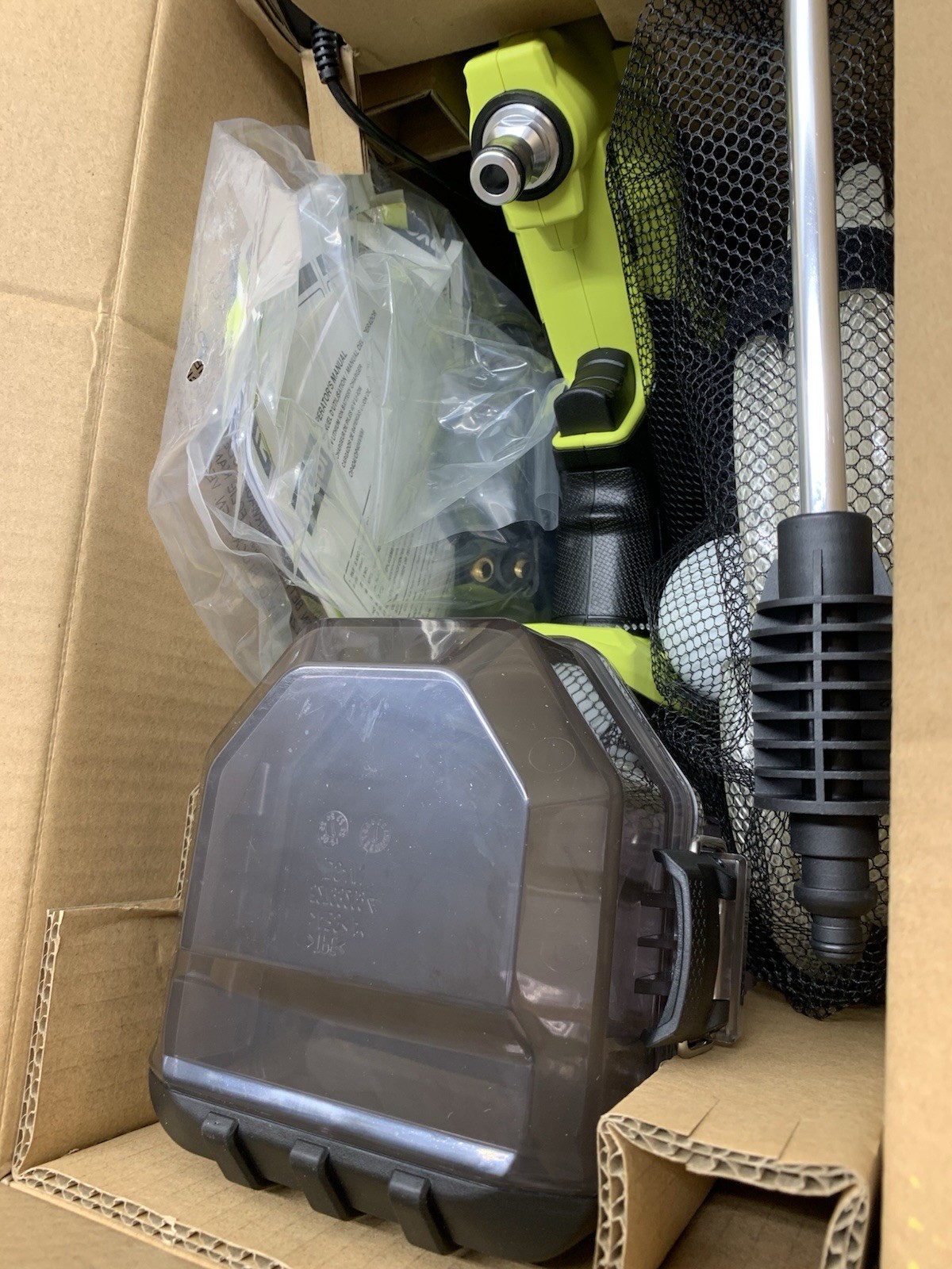 Ryobi 40V HP 600 PSI EZ Clean Power Cleaner Brushless Kit New Open Box RY124052