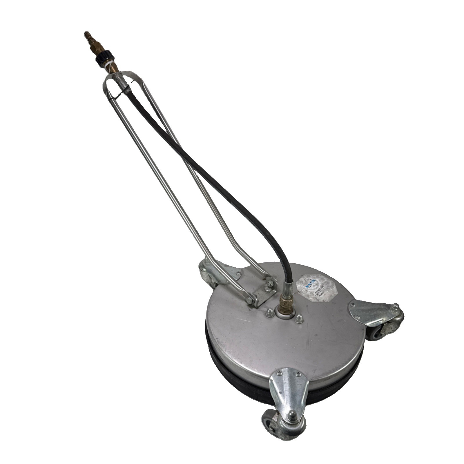 Stainless Steel Pressure Washer Surface Cleaner, 12 in” Deck Attachment