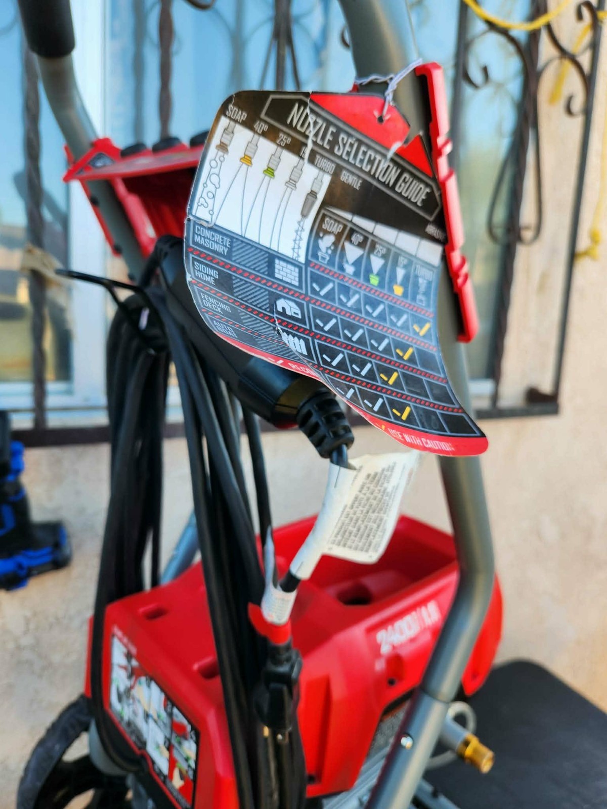 Craftsman 2400-PSI 1.1-GPM Corded Electric Pressure Washer For Parts Untested