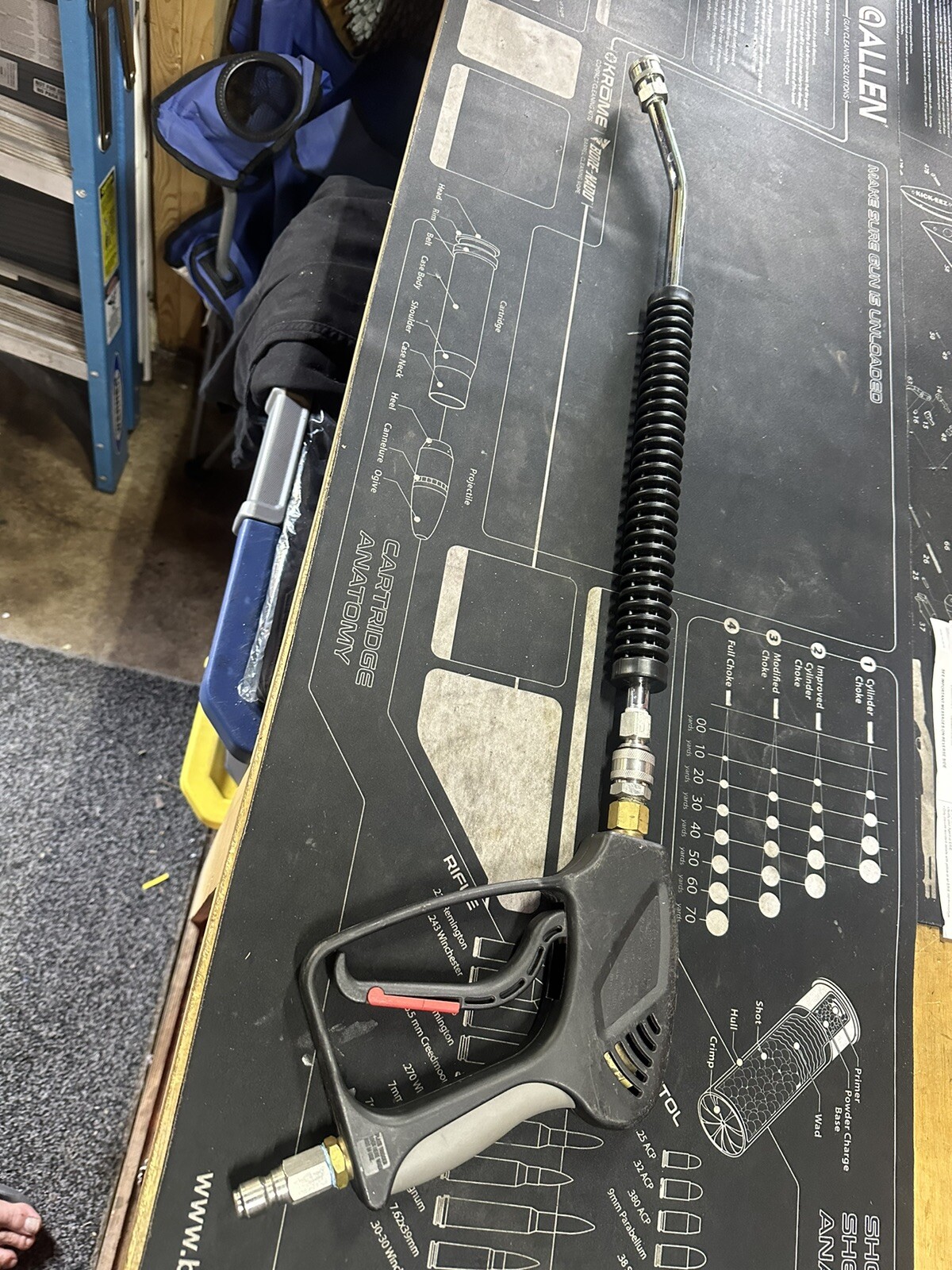 Pressure Washer Wand, 45 Degree And Handle