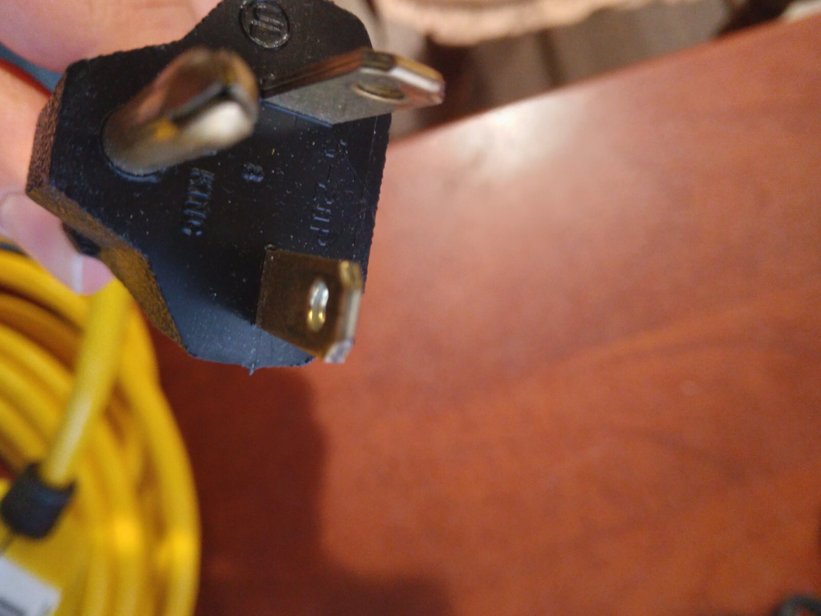 GFCI Cord, 120V 32ft/20 Amp. 1 turned prong UL-Listed, TRC Rainproof