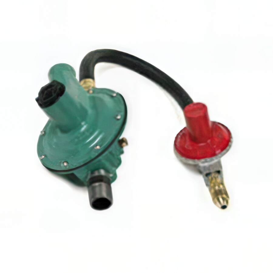 LP Assembly Propane Gas Regulator, High and Low Pressure Fischer Regulator