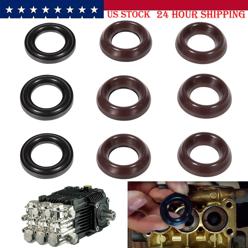 Fits General Pump Kit 69 PACKING KIT 20mm, Repair Kit for GP K69 Interpump