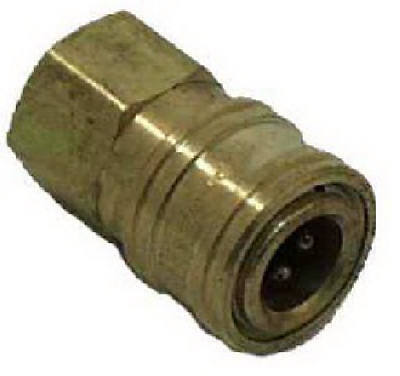 Mi-T-M AW-0017-0001 1/4 F x 1/4 FPT Pressure Washer Socket – Quantity 1