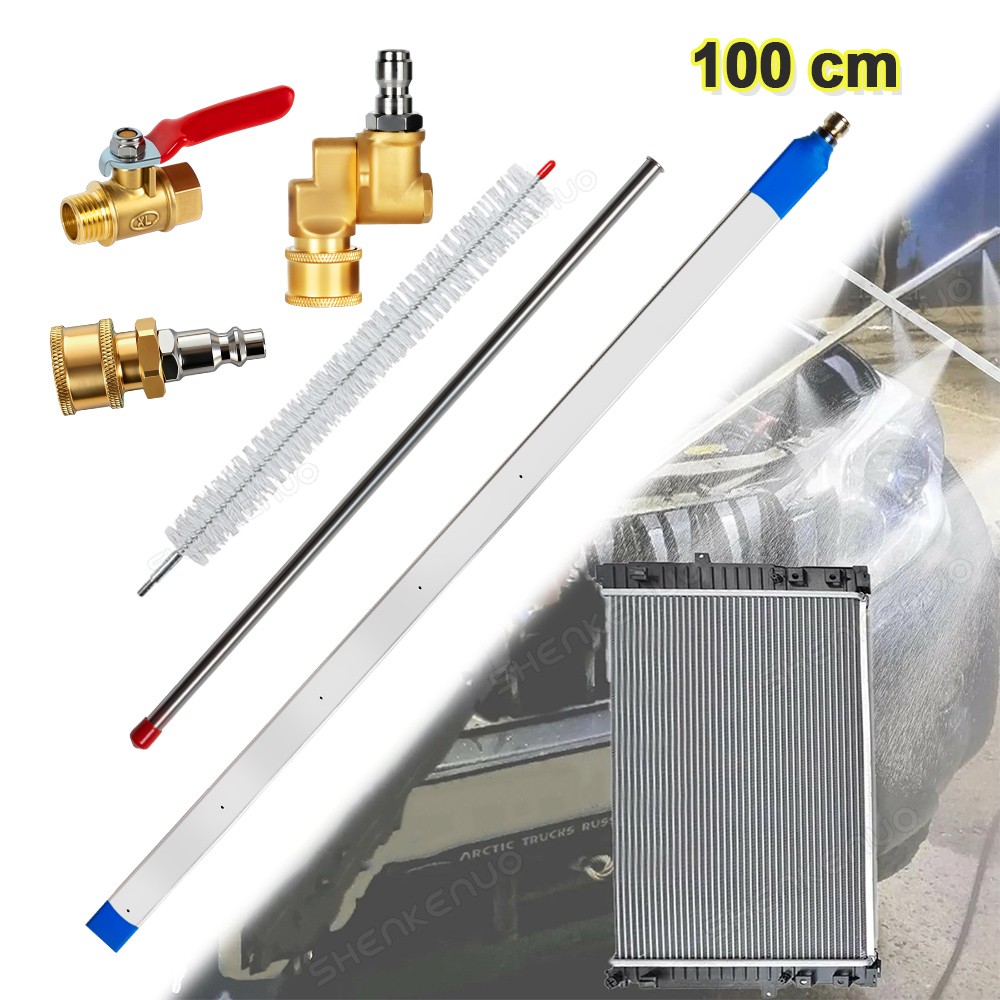 Cleaner Tool Portable Radiator Cleaning Wand Radiator Flush for Cars Trucks RVS