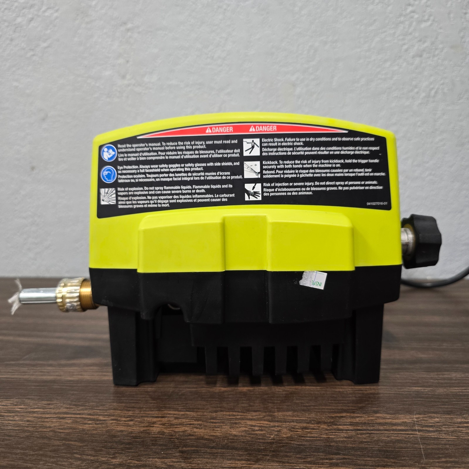 Ryobi 1200 PSI 1.8 GPM Cold Water Automotive High Flow Electric Pressure Washer