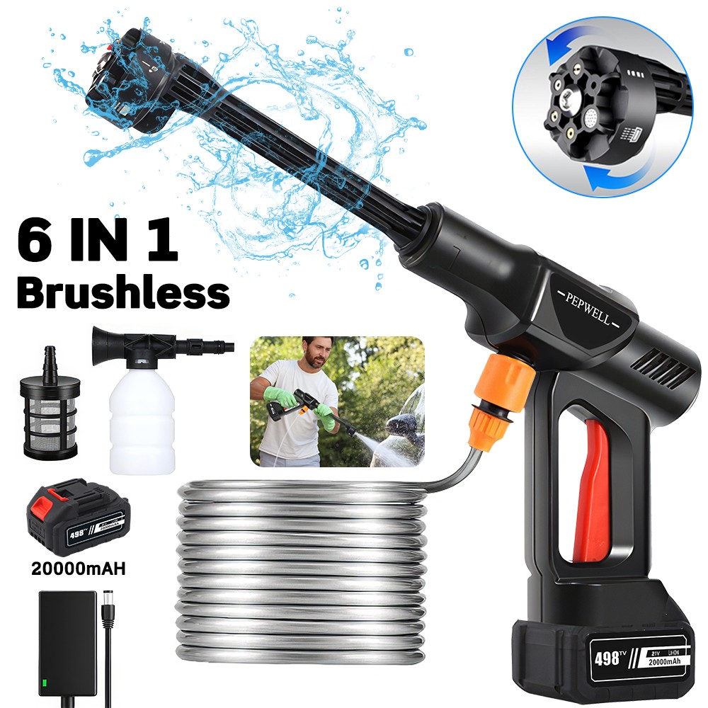 Cordless Pressure Washer Electric Power Jet Patio Car Cleaner For Makita Battery