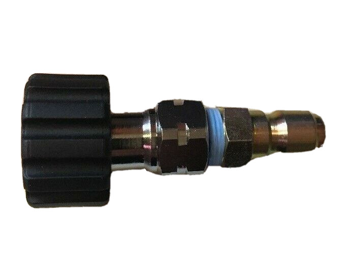M22 Female 15mm Twist Connect x 3/8″ Plug Fits Sun Joe And AR Blue Clean