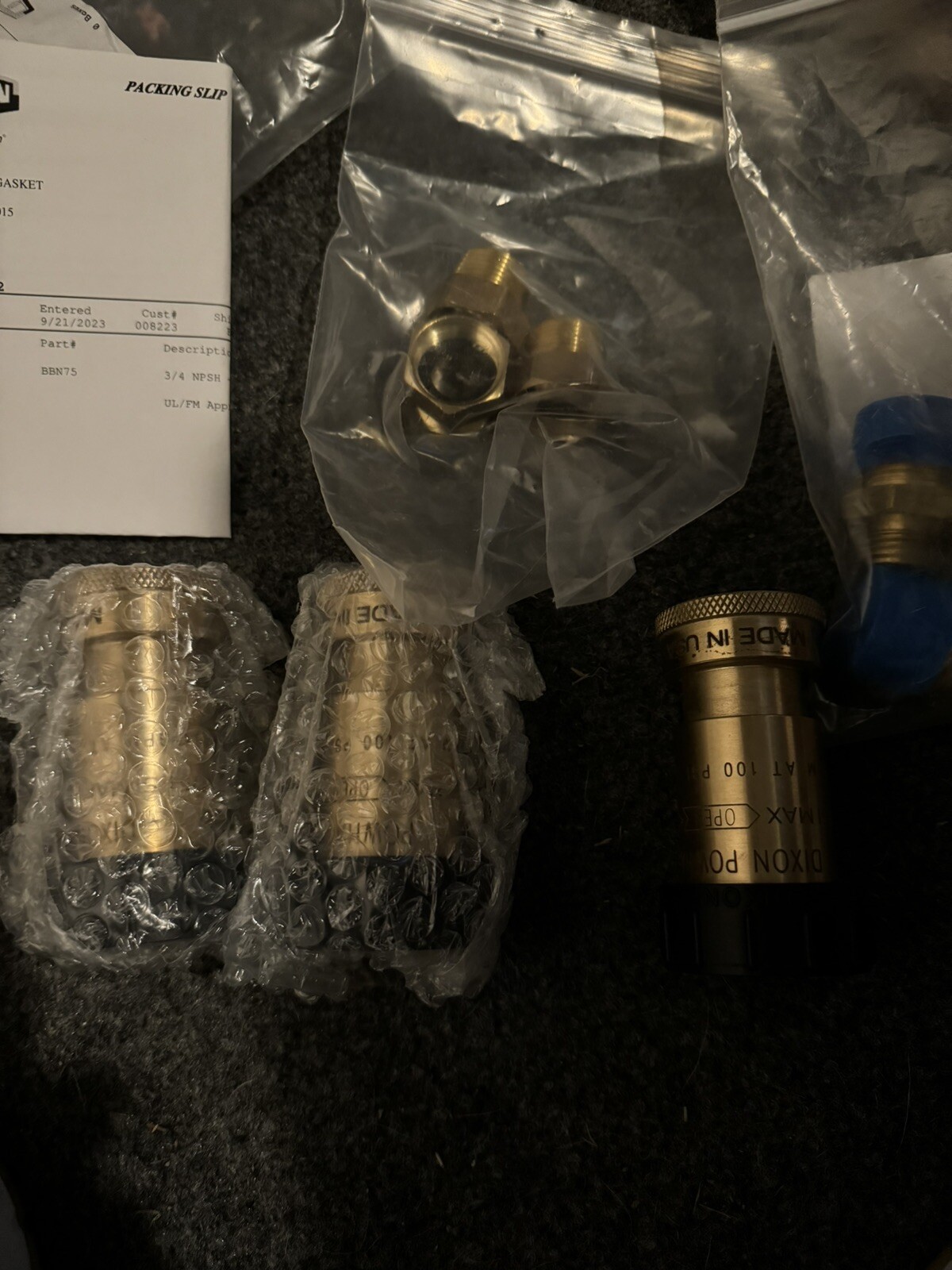 175 PSI Brass high pressure Dixon Powhaton spray nozzle