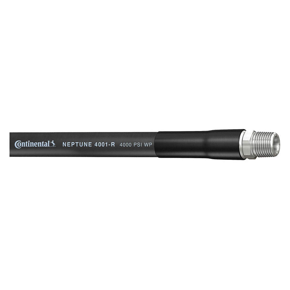 CONTINENTAL NPK-4K038-025MMS Pressure Washer Hose,3/8″ ID x 25 ft. 55CN94