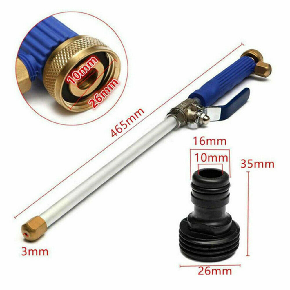 Pressure Washer Water Spray Gun Wash Nozzle Wand Car Garden Hose Soap Dispenser