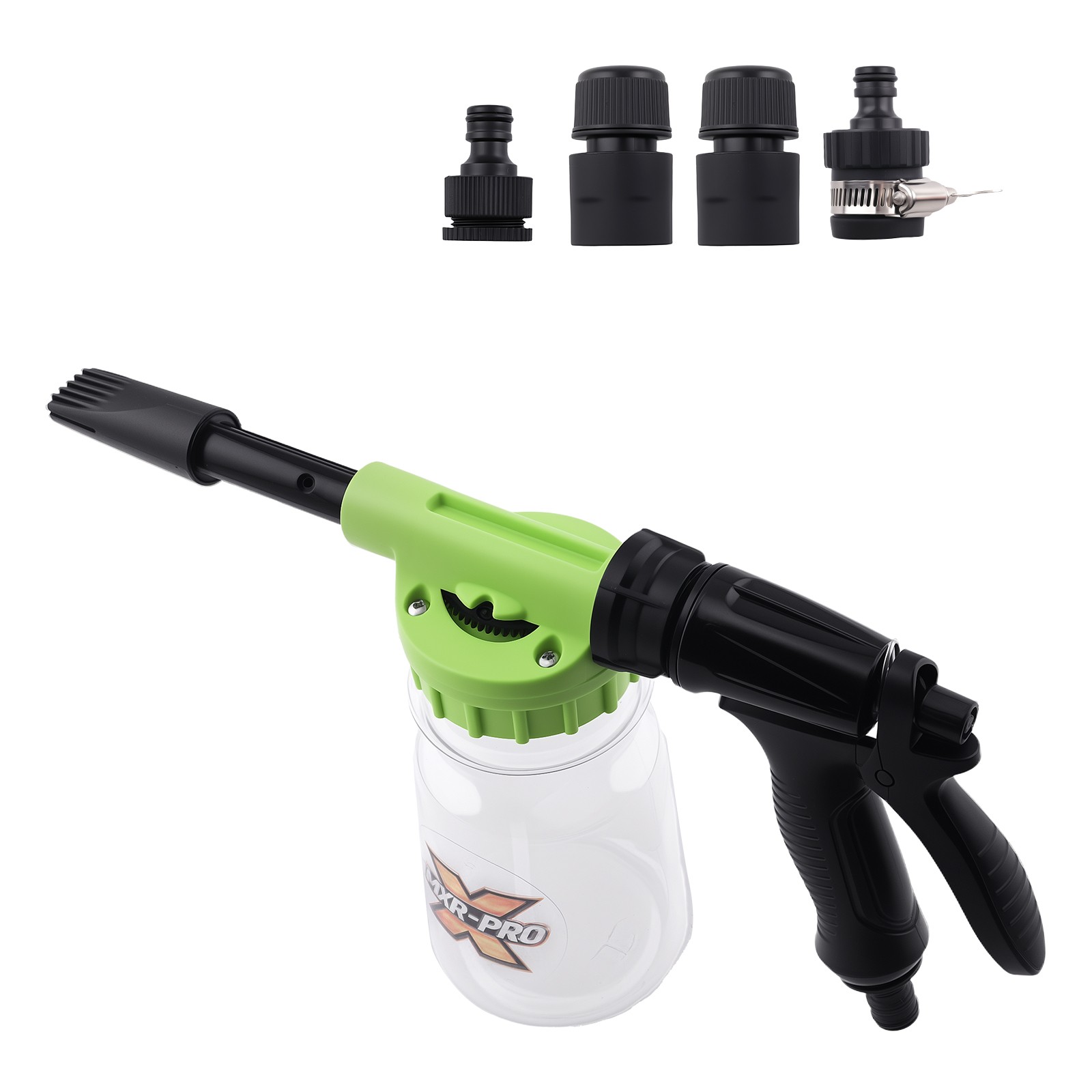 1L Foam Cannon Adjustable Soap Gun for Car Wash Garden Hose Connector Kit