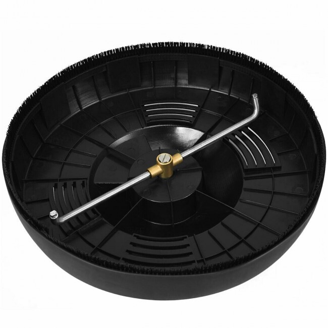 Costway Utility Surface Cleaner Pressure Washer Attachment 3000 PSI 16-Inch Head