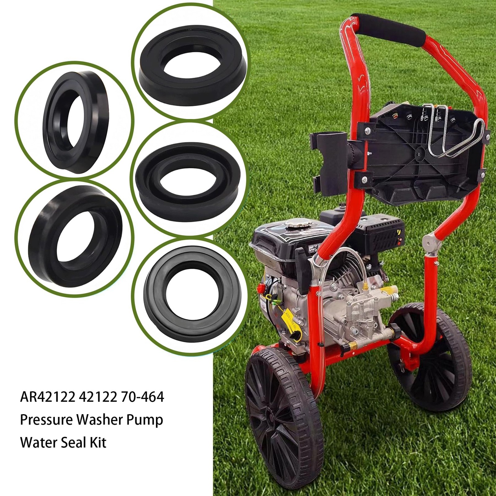 10 Pack AR2235 Pressure Washer Water Seal Kit Replaces 200345GS 204084GS