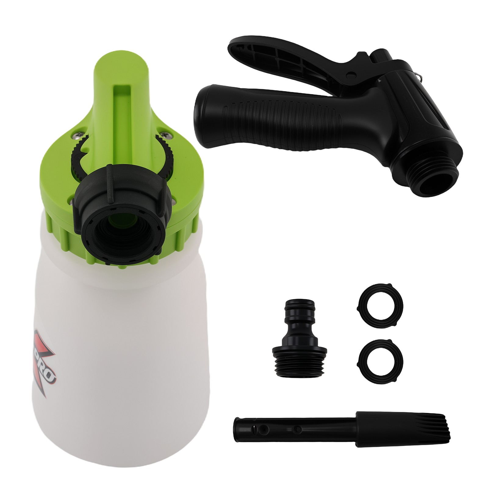1L Pressure Washer Car Wash Foam Cannon Quick Connect 6-10bar Spray Car Wash Gun