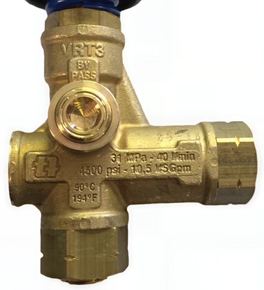 Mecline VRT3 Unloader Valve, Blue, 3630 PSI 10.5 GPM