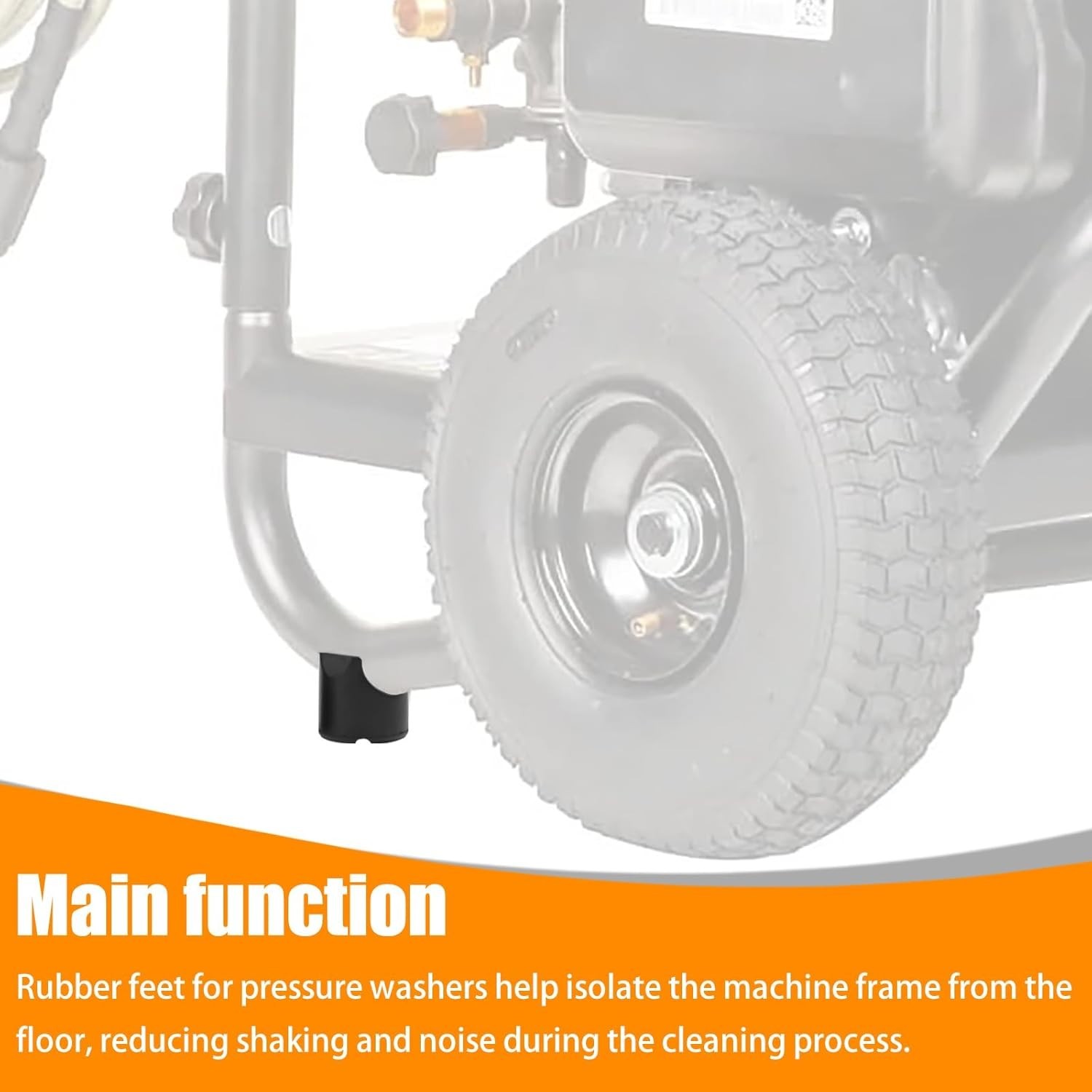 Pressure Washers Rubber Feet – for Most Brands of Gas Powered Pressure Washer…
