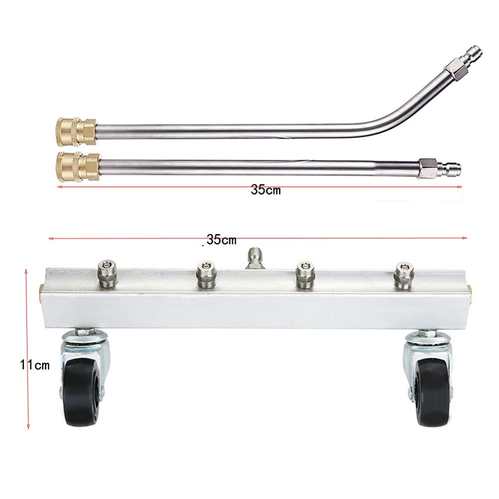 Car Undercarriage Cleaner Attachment Compatible with Most Pressure Washers