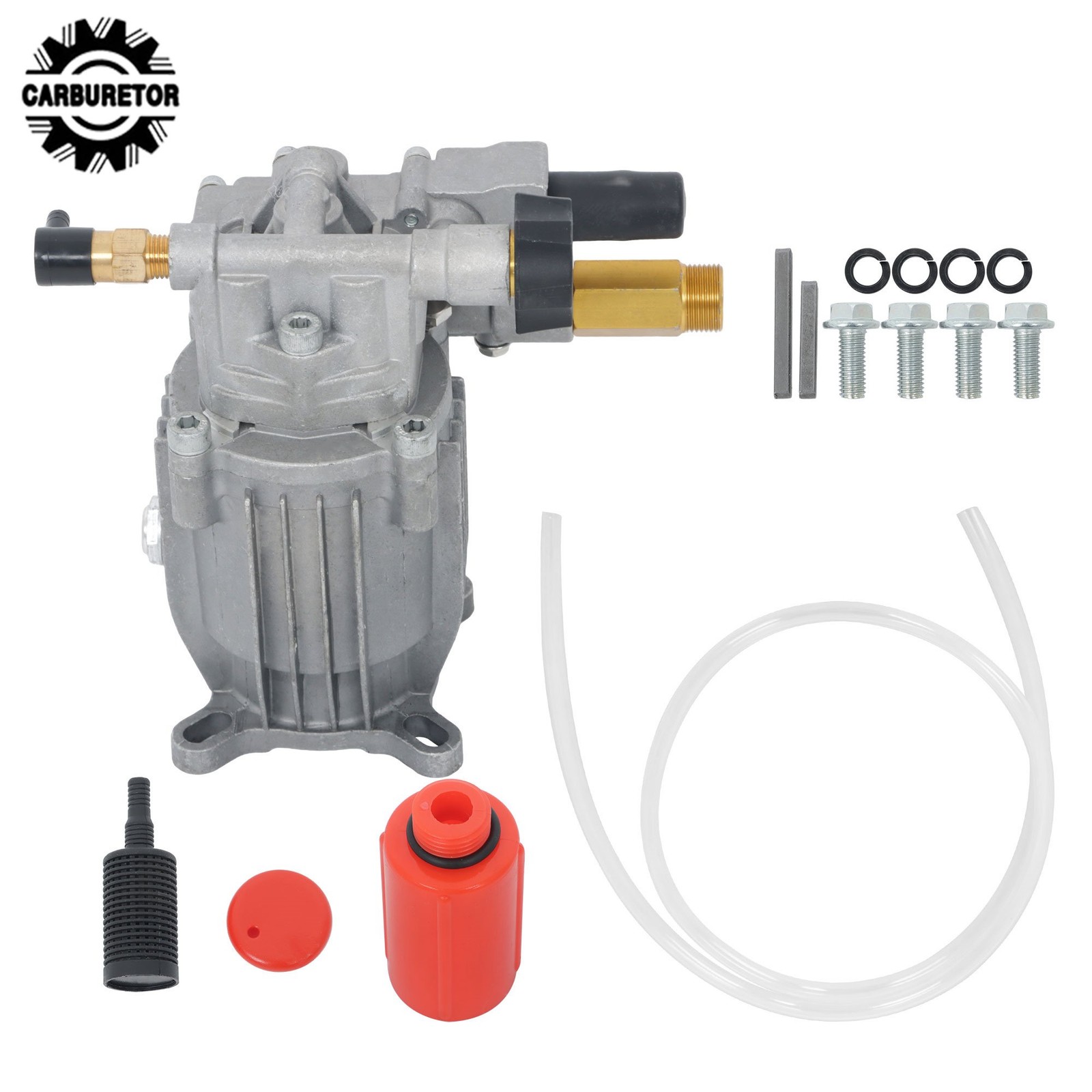 Pressure Washer Pump Horizontal 3/4 Inch Shaft MAX 2.5 GPM Oil Sealed 3000 PSI