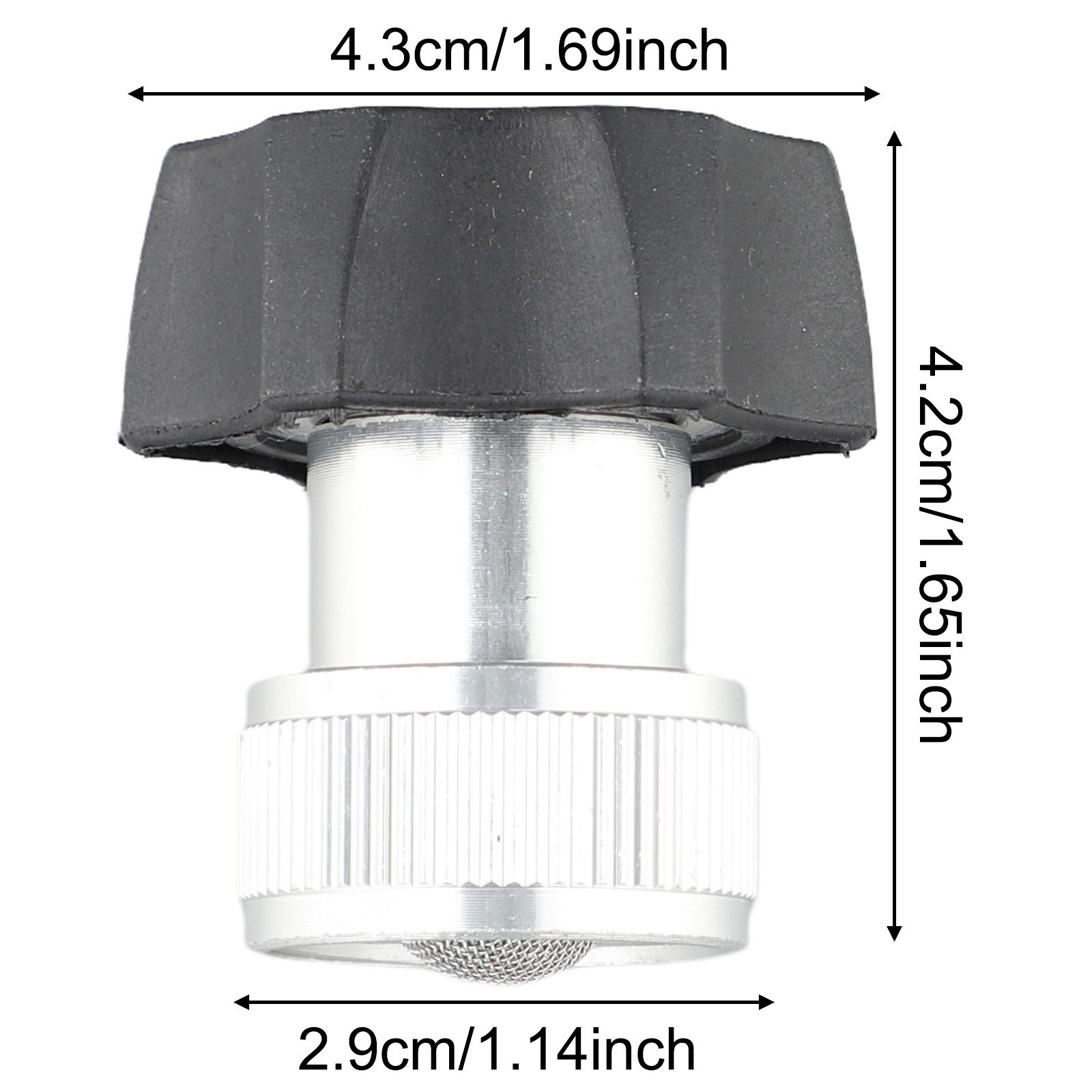 Aluminum Plastic Coupler Adapter for Long Lasting Performance in Cleaning