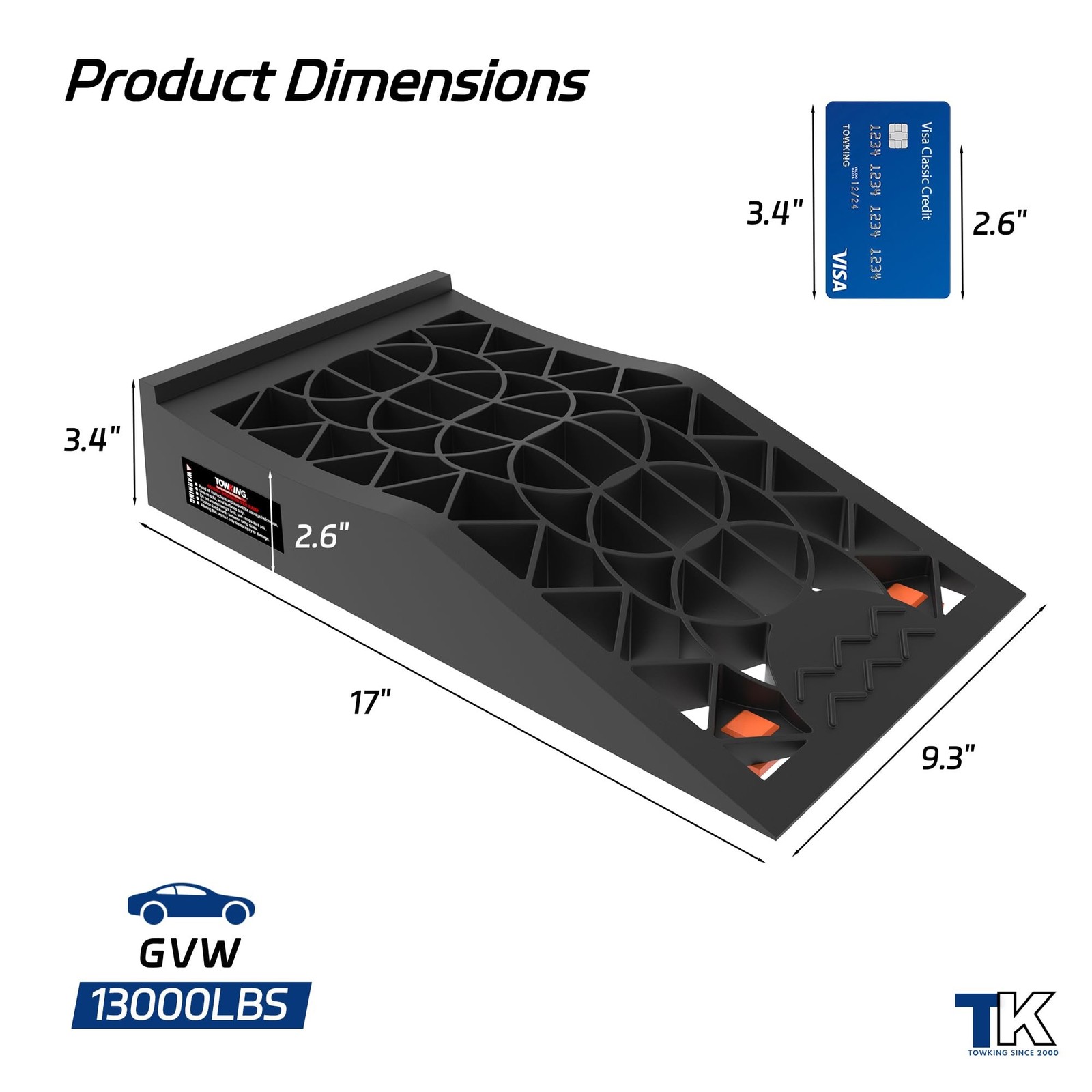 Car Ramps for Oil Changes and Lift, Portable Low Profile Car Ramps for Garage…