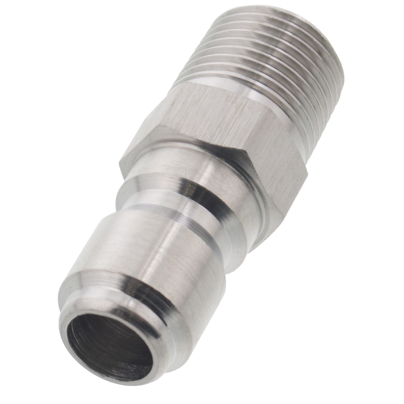 Erie Tools Pressure Washer 3/8″ Male NPT to Quick Connect Plug Steel Coupler