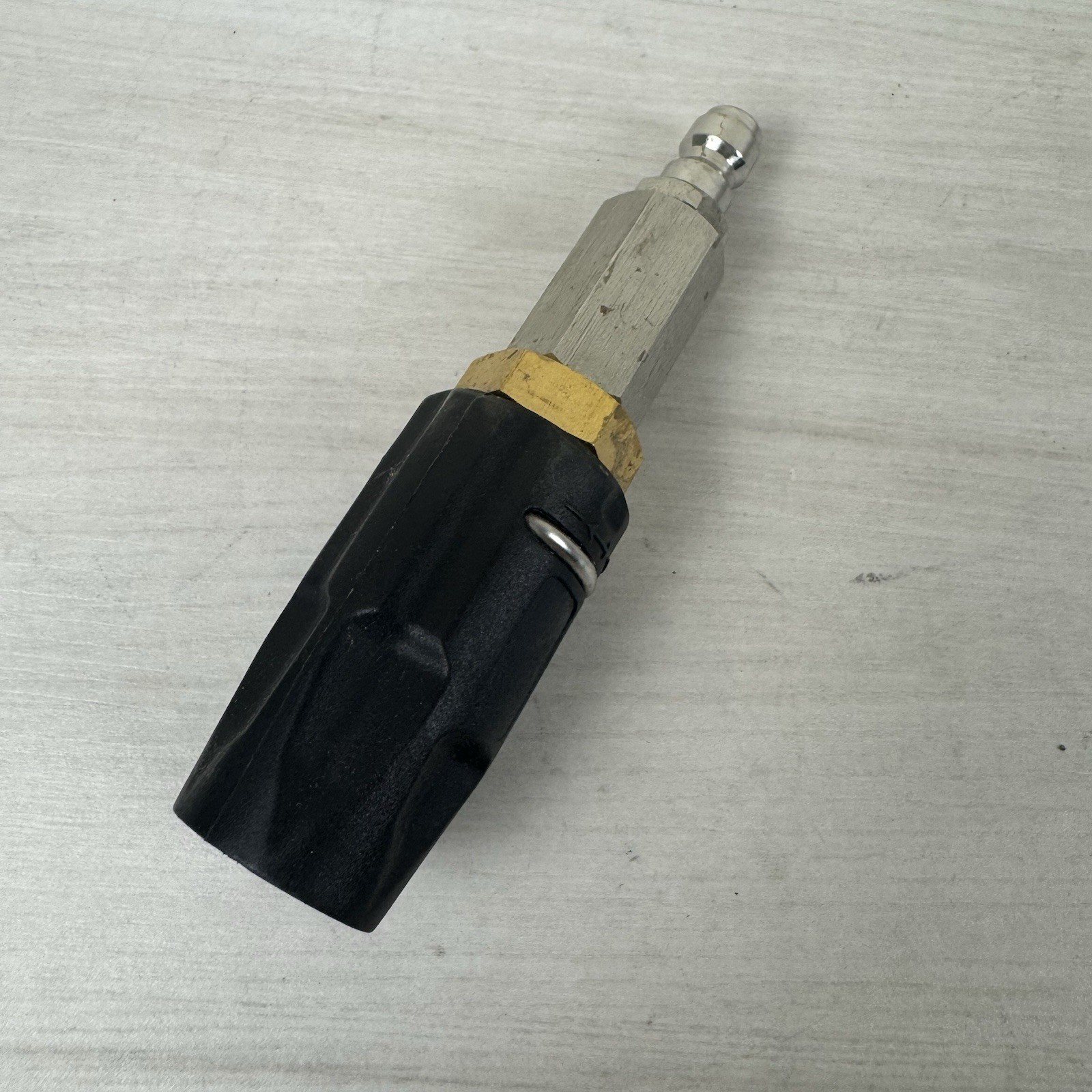 Adjustable Downstream 1/4 Soft Wash Nozzle Quick Connect Pressure Washers 3-7GPM