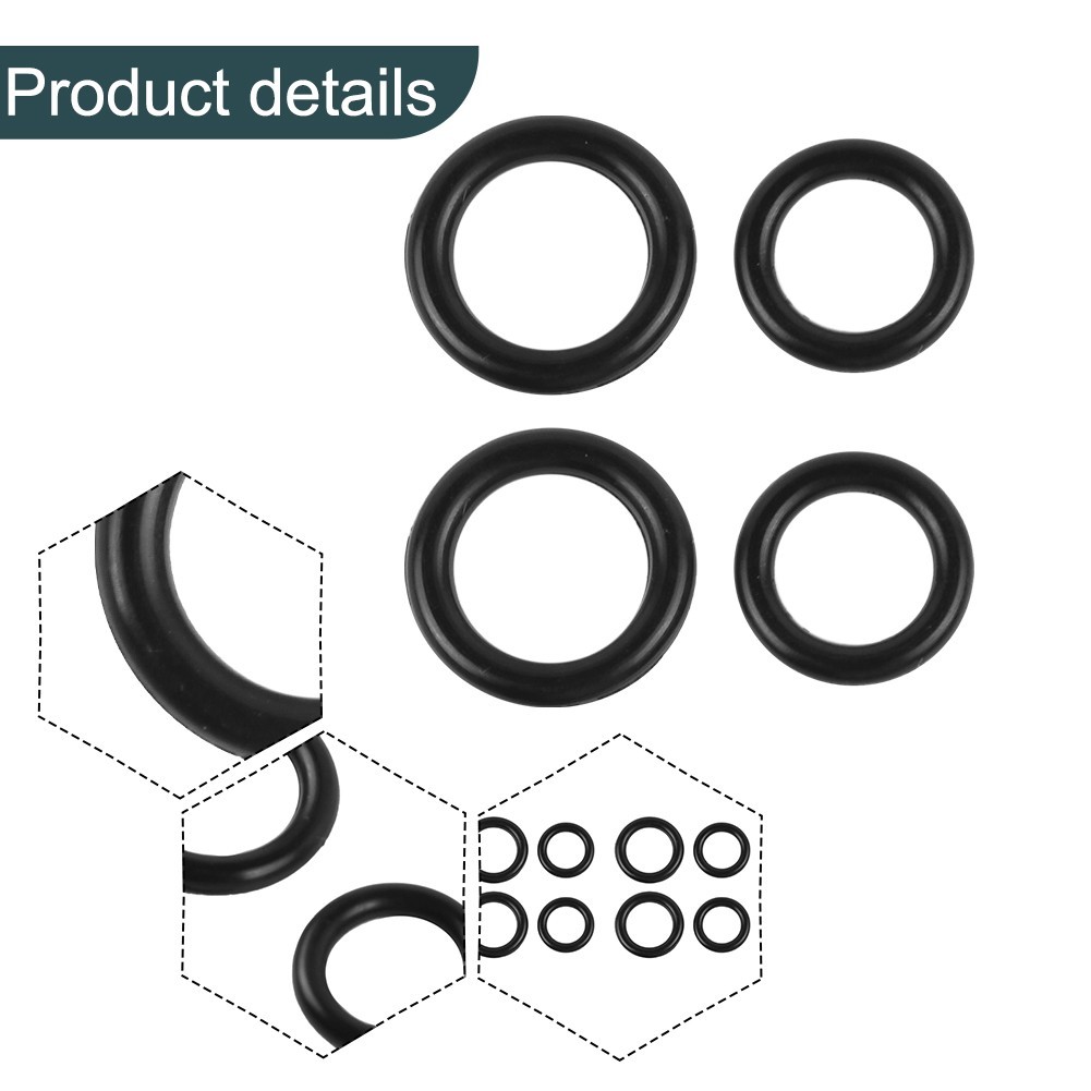 80 Pcs/Set 1/4 M22 + 3/8 O Rings For Pressure Washer Hose Quick Disconnect Kits