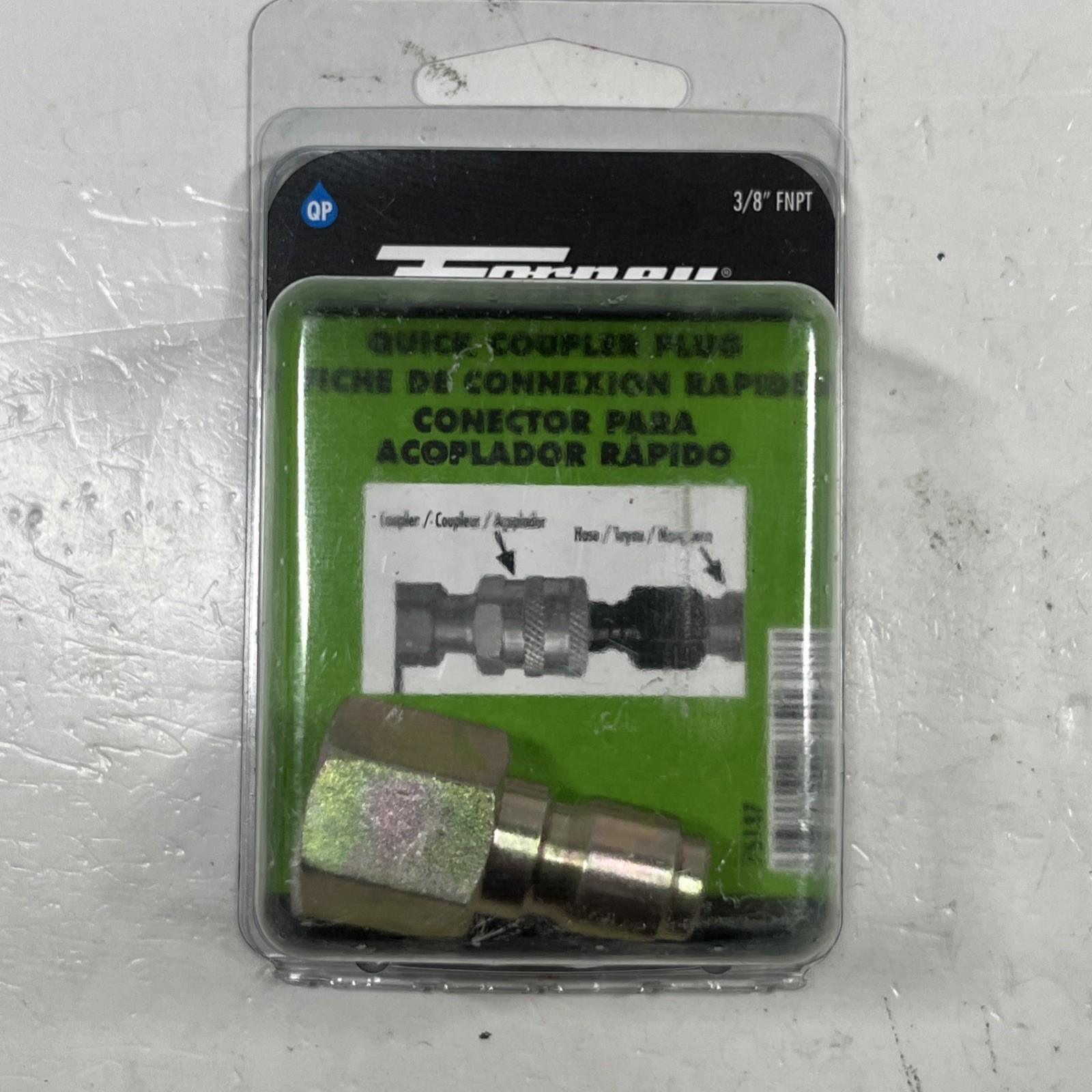 Forney 3/8 In. Female Quick Connect Pressure Washer Plug 75137 Forney 75137