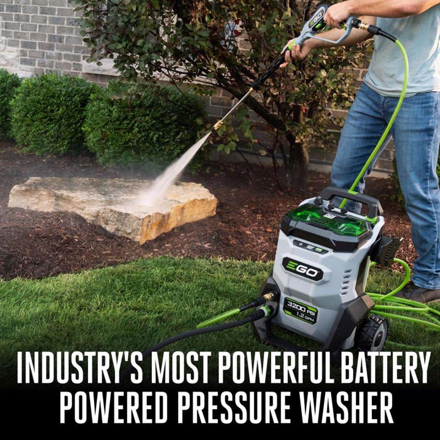 EGO HPW3200 3200 PSI 1.2 GPM 56V Cordless Pressure Power Washer (Tool Only)