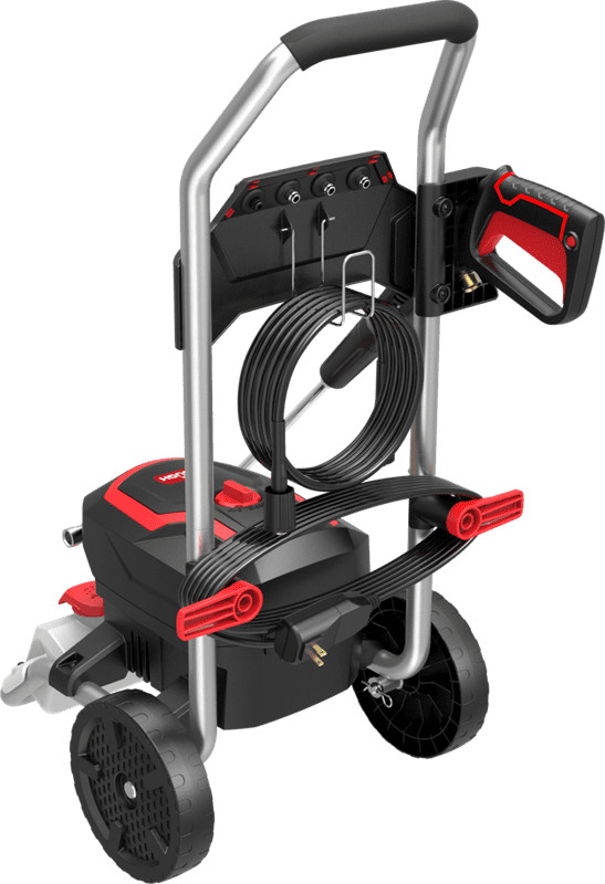Hyper Tough Electric Pressure Washer, 2000 PSI, 1.2 GPM, 1800W Motor, Cold