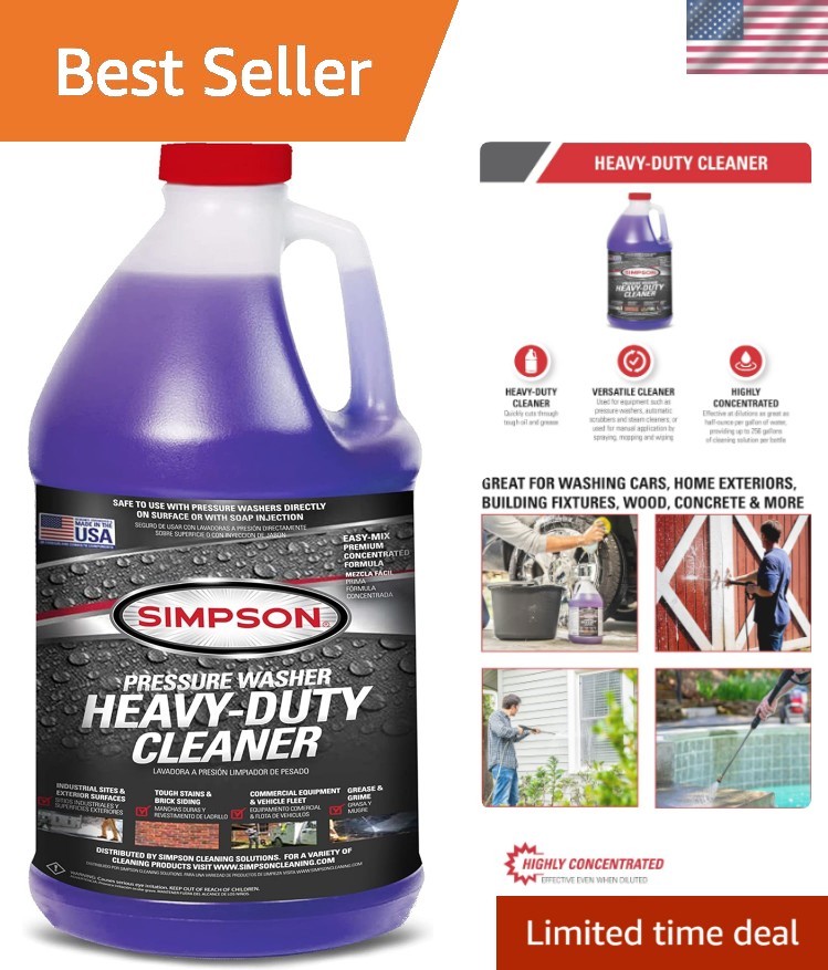Heavy-Duty Cleaner 1 Gallon – Concentrated Soap Solution for Exceptional Clean