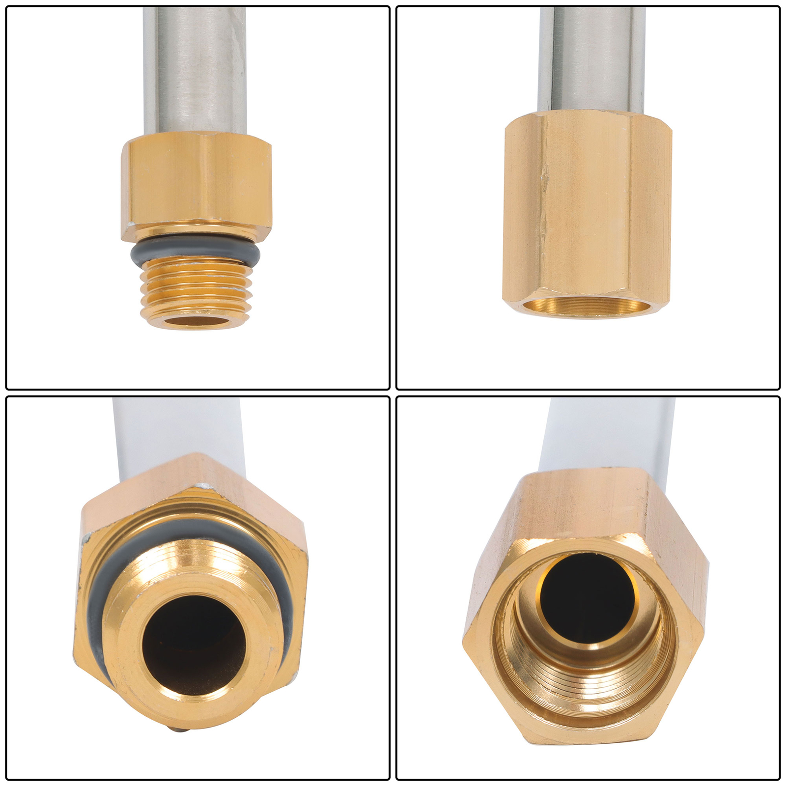 LABLT 9 Set of Pressure Washer Extension Wand, Replacable Upgraded Washer Lance