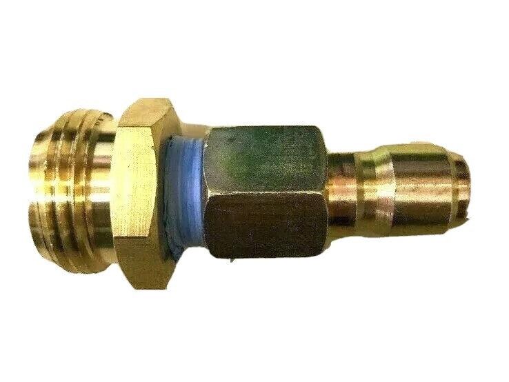 Male Garden Hose Fitting 3/4 MGH To 3/8 Pressure Washer Plug Adapter