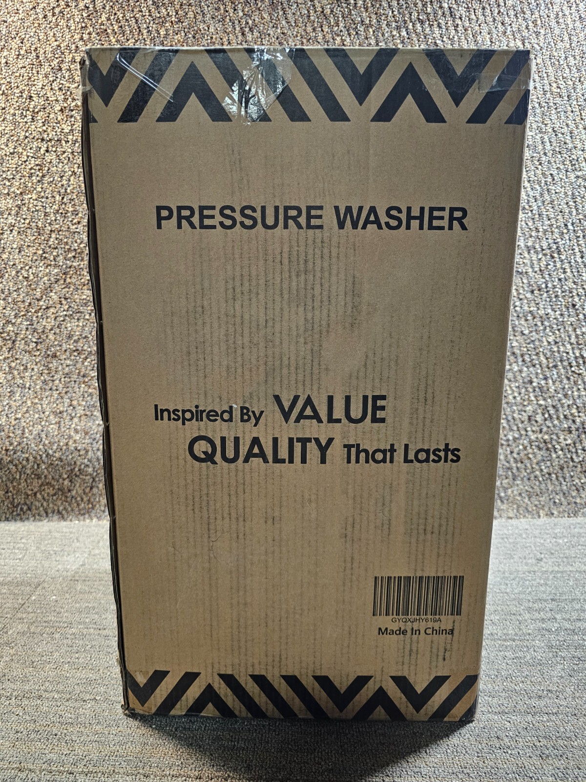 Cold Water Electric Pressure Washer 3800PSI 2.4GPM for Foam Cleaning GYQXJHY619A