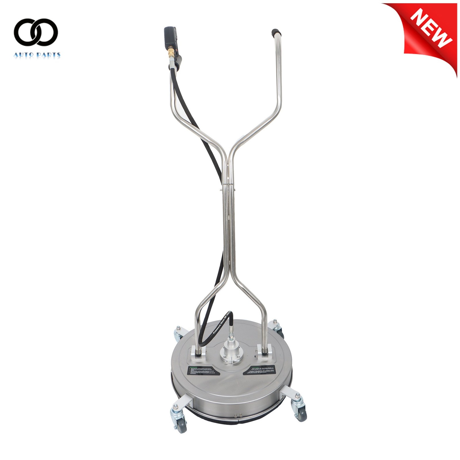 Quick Connect Pressure Washer 20″ Surface Cleaner 6000 psi w/ Handles & Wheels
