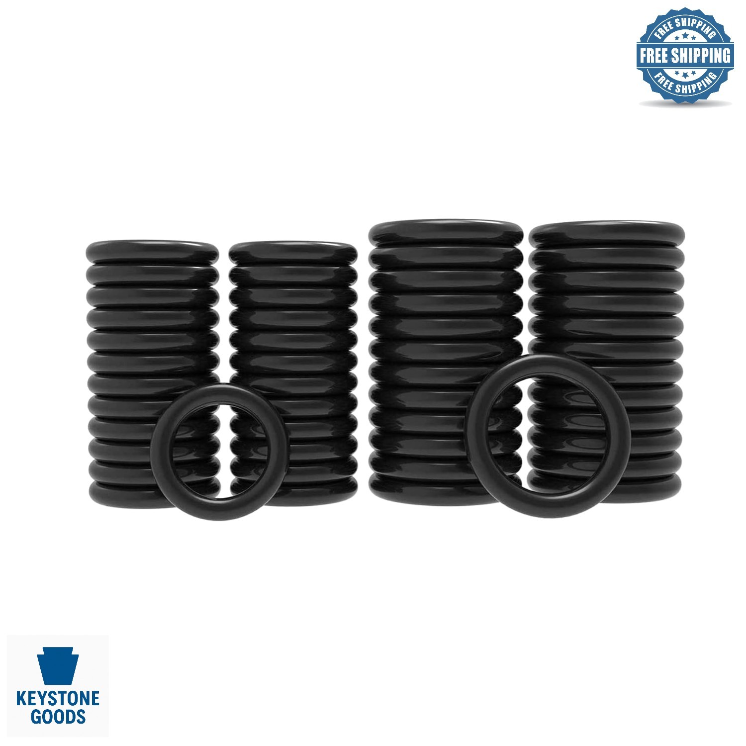 50-Pack Pressure Washer O-Rings Set for 1/4 & 3/8 Inch & M22 Quick Connects
