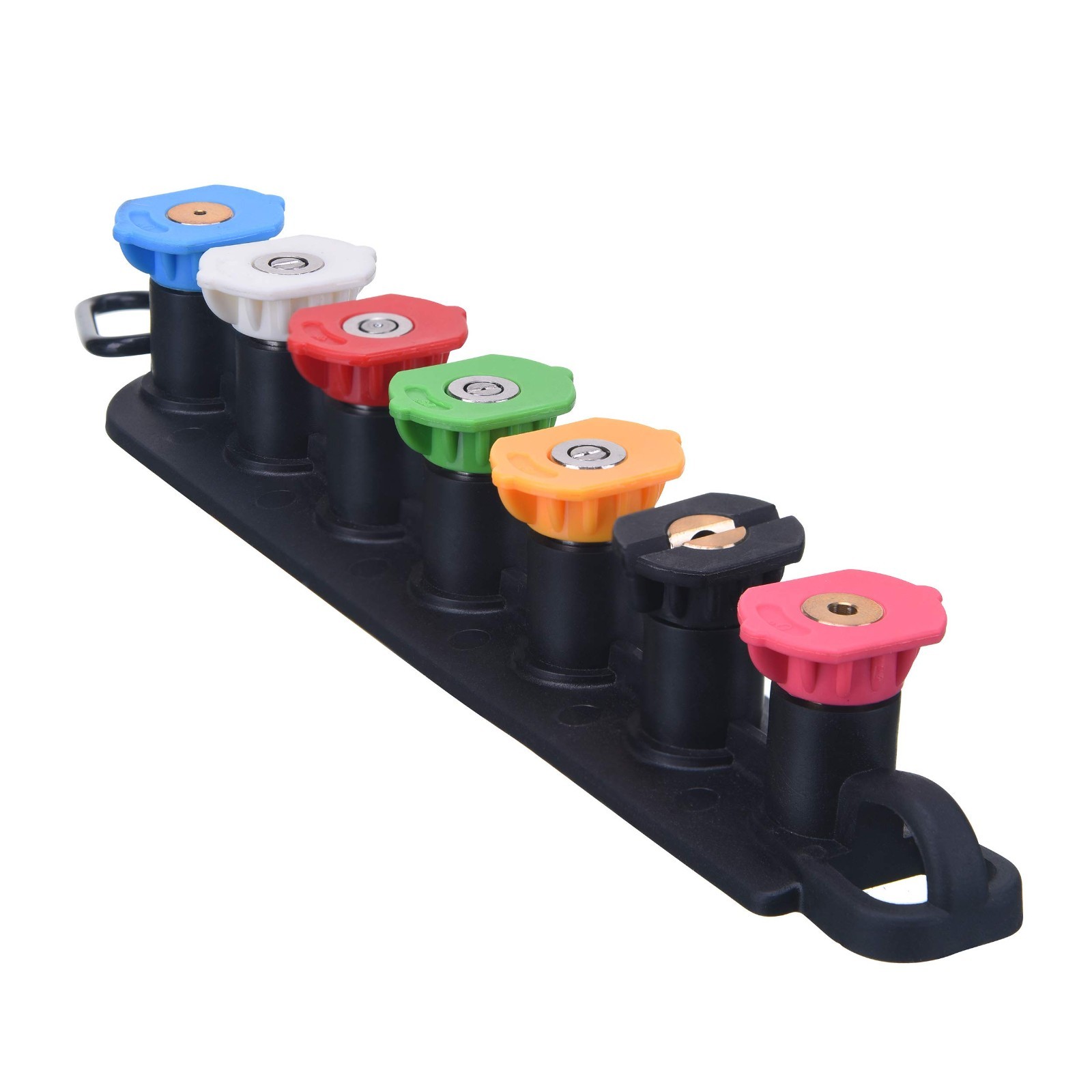 7 Pressure Washer Nozzle Tips Set with Holder | 4000 PSI, 1/4″ Quick Connect