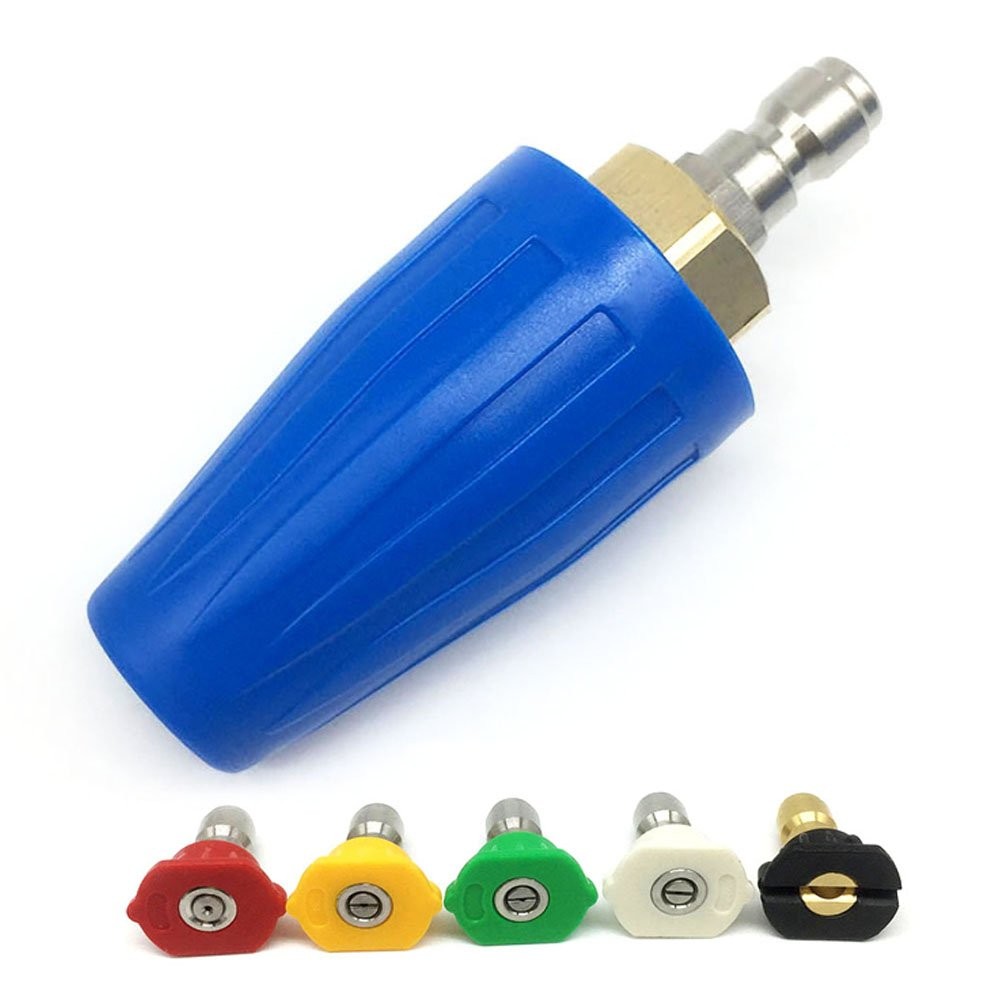 YK-5B40N Turbo Nozzle For Pressure Washer & Spray Nozzle Tips Kit (0°,15°,25°…