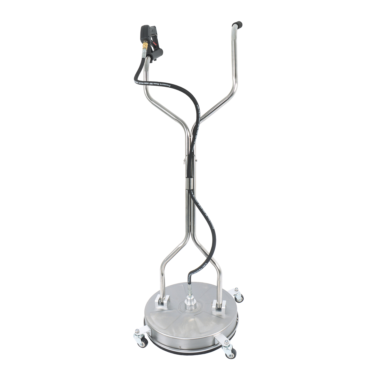 New 18″ Dual Handle Quick Connect Pressure Washer Surface Cleaner 6000PSI