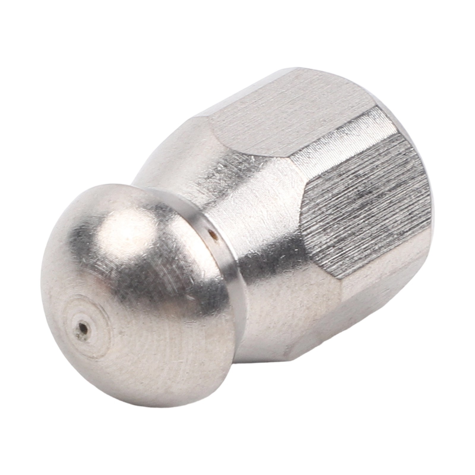 Four Nozzle Set for Pipeline Cleaning with Stainless Steel and Brass Components