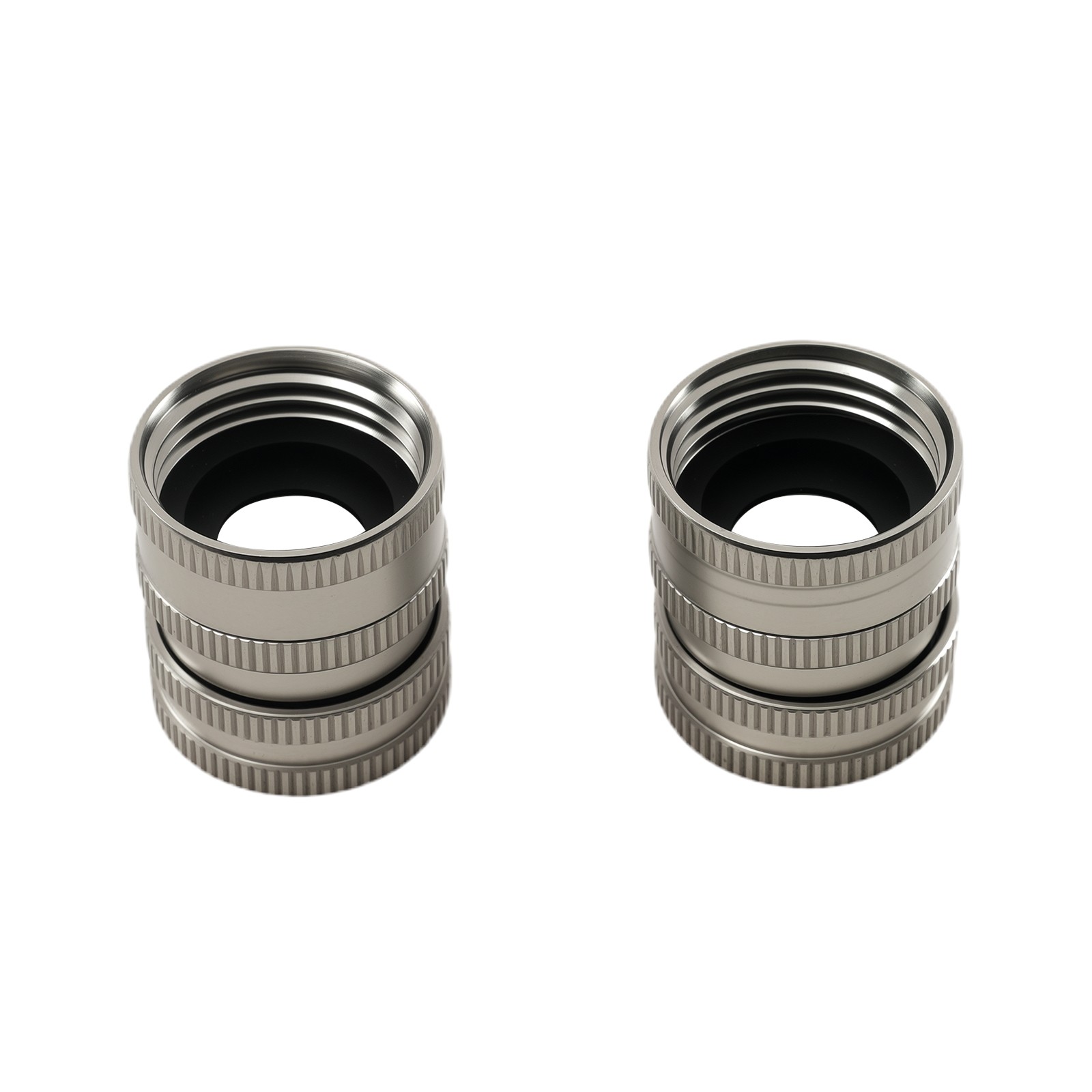 3/4in Garden Hose Pressure Washer Adapter Kit Stainless Steel Fitting 4Pcs