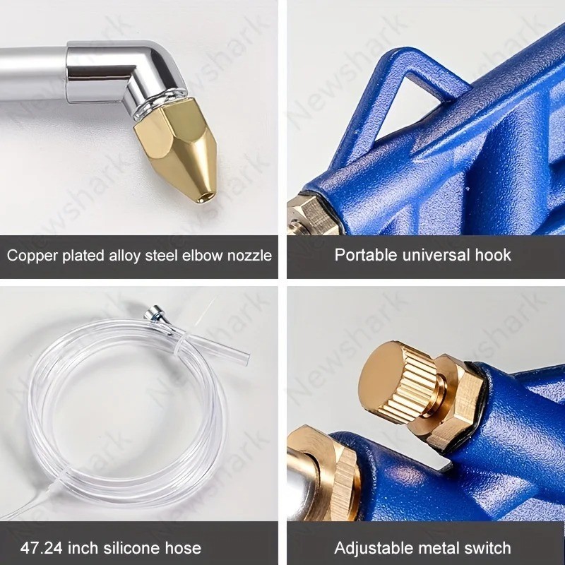 Car Engine Cleaning High Pressure Water Spray Gun Pneumatic Car Wash Tool