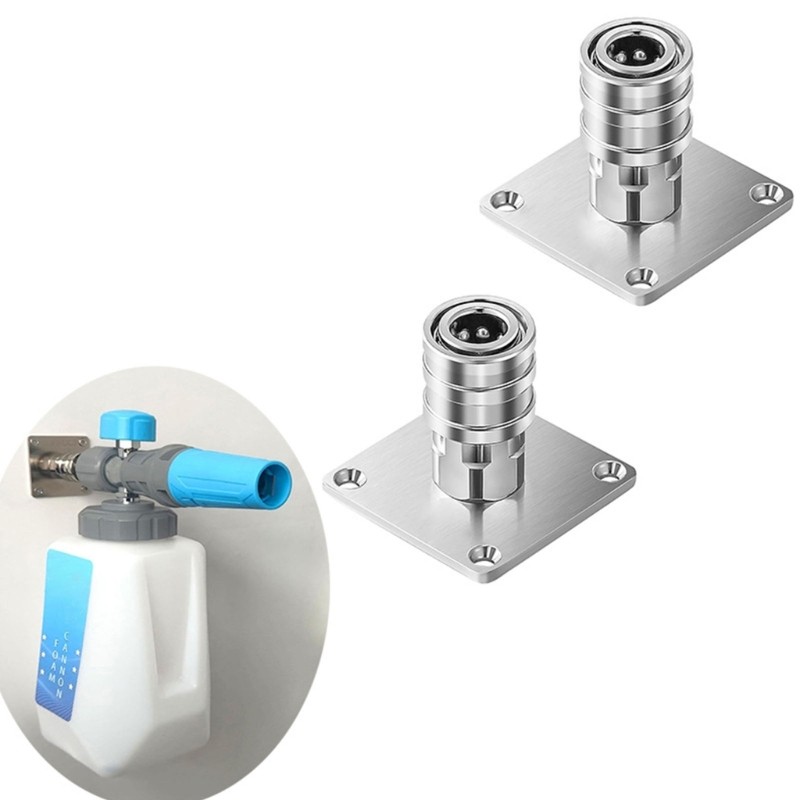 Practical Wall Mount Support Holders for Foam Cannons and Pressure Washer Tool